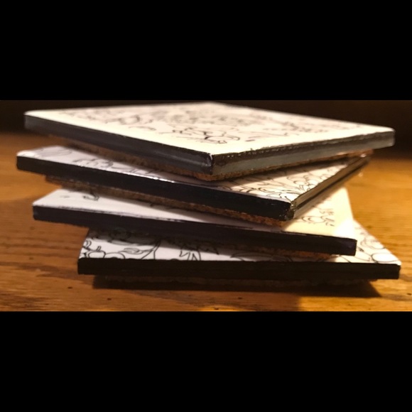 4 Tile Coasters - Picture 4 of 5